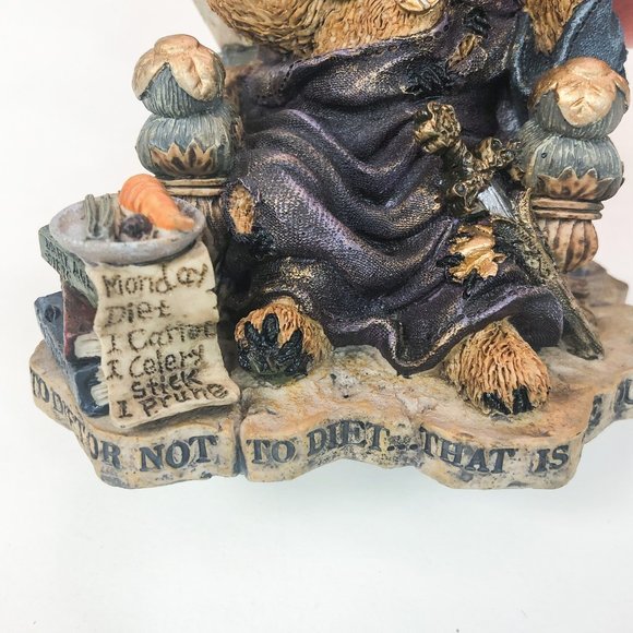 Boyds Bears and Friends Celebration Edition "Prince Hamalot" 1997 Figurine, Vtg - Picture 7 of 11